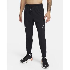 New Men’s Sz M Nike Dri-Fit ADV Aeroswift Running Pants Black FN3361-010